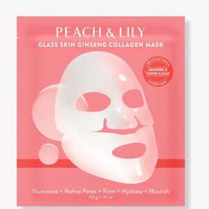 Peach & Lily Glass Skin Ginseng Collagen Mask - Pink